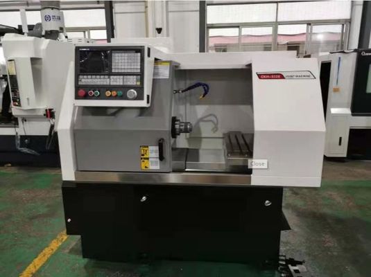 4kw 3000rpm Flat Bed Lathe Machine CK6140 280mm Length With A2-6 Spindle