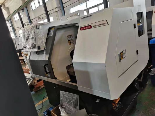 4kw 3000rpm Flat Bed Lathe Machine CK6140 280mm Length With A2-6 Spindle